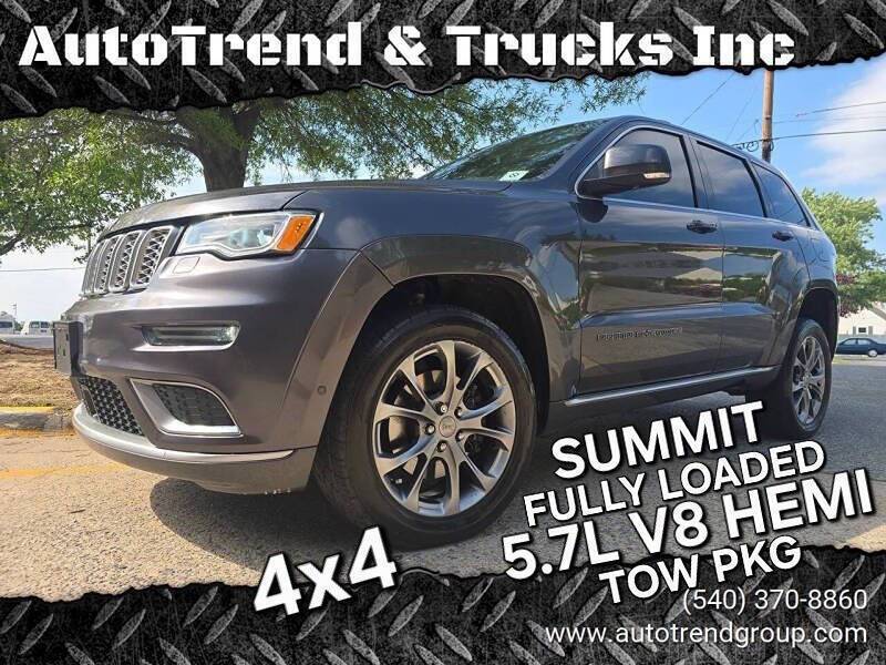 2019 Jeep Grand Cherokee Summit