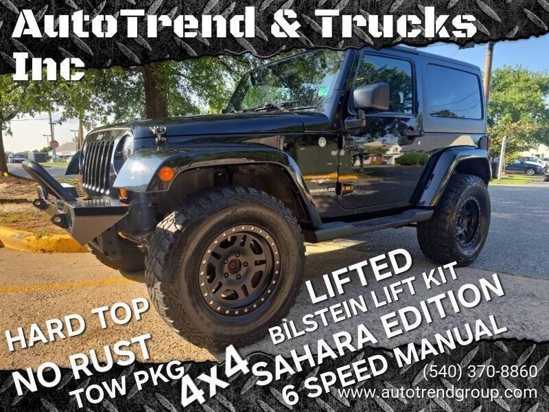 2012 Jeep Wrangler Sahara — SUV — 135,355 mi — Fredricksburg, VA
