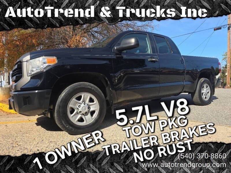 2017 Toyota Tundra SR5 — Pickup Truck — 182,261 mi — Fredricksburg, VA