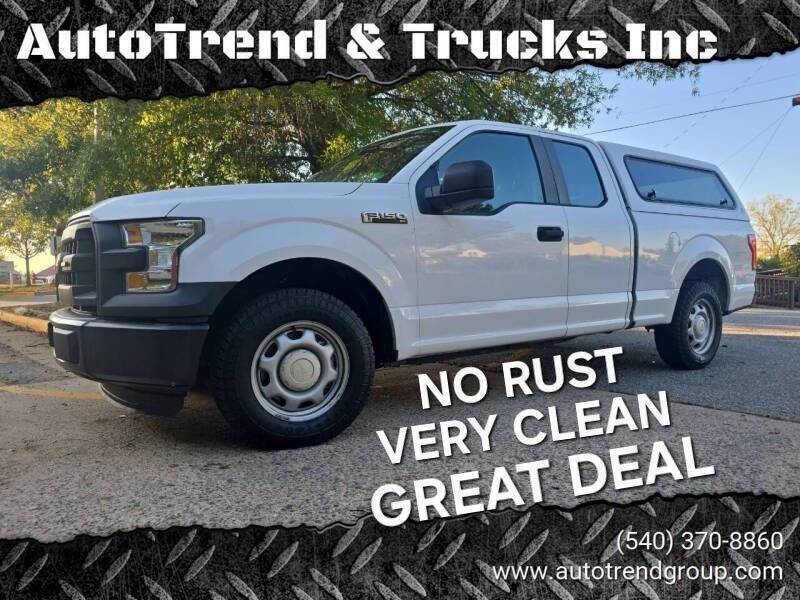 2016 Ford F-150 XL — Pickup Truck — 132,437 mi — Fredricksburg, VA