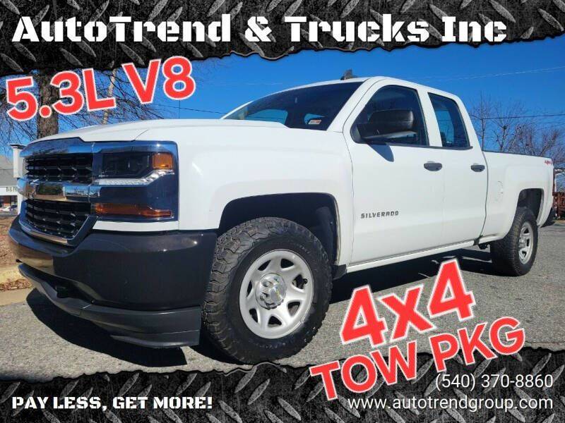 2018 Chevrolet Silverado 1500 WT — Pickup Truck — 154,464 mi — Fredricksburg, VA