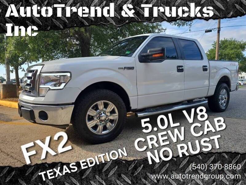2012 Ford F-150 FX2 — Pickup Truck — 149,690 mi — Fredricksburg, VA