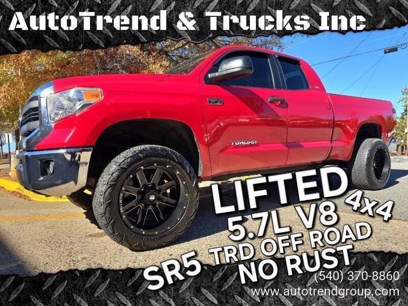 2015 Toyota Tundra SR5 — Pickup Truck — 133,877 mi — Fredricksburg, VA