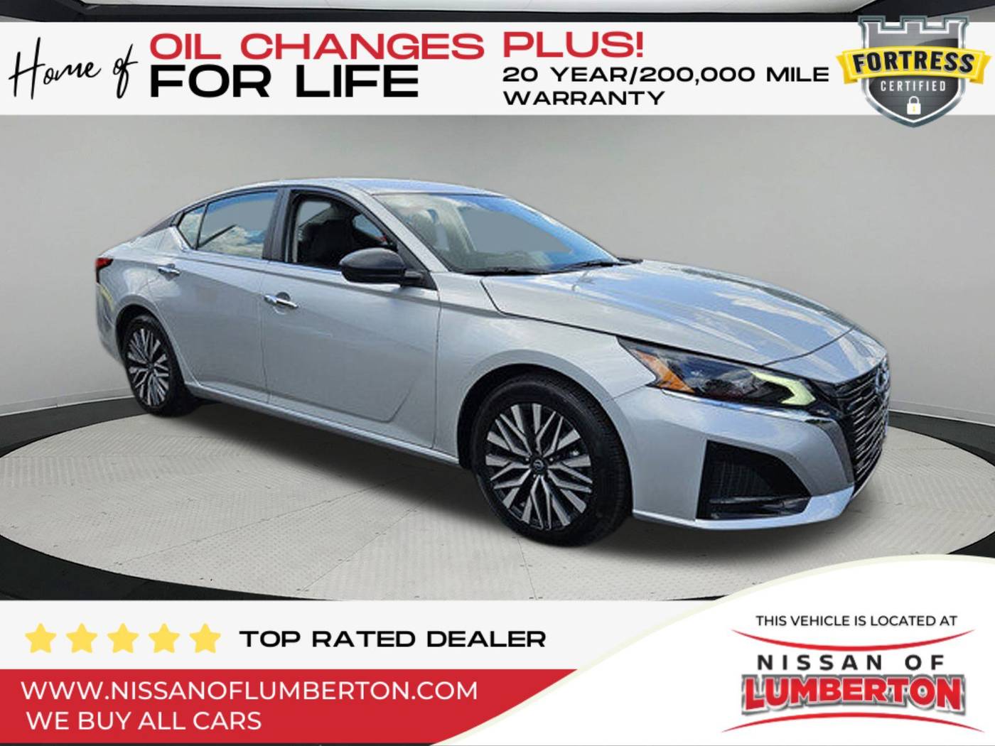 2025 Nissan Altima SV — Sedan — 373 mi — Lumberton, NC