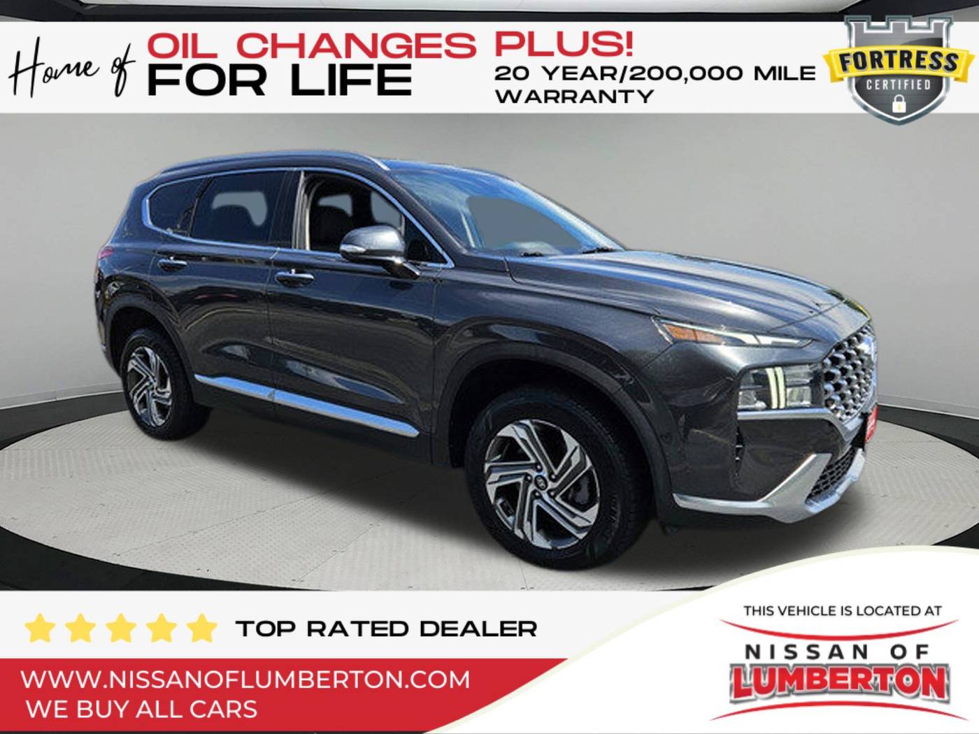 2022 Hyundai Santa Fe SEL — SUV — 49,278 mi — Lumberton, NC