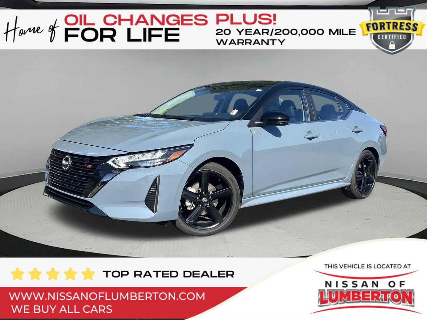 2025 Nissan Sentra SR — Sedan — 3,987 mi — Lumberton, NC