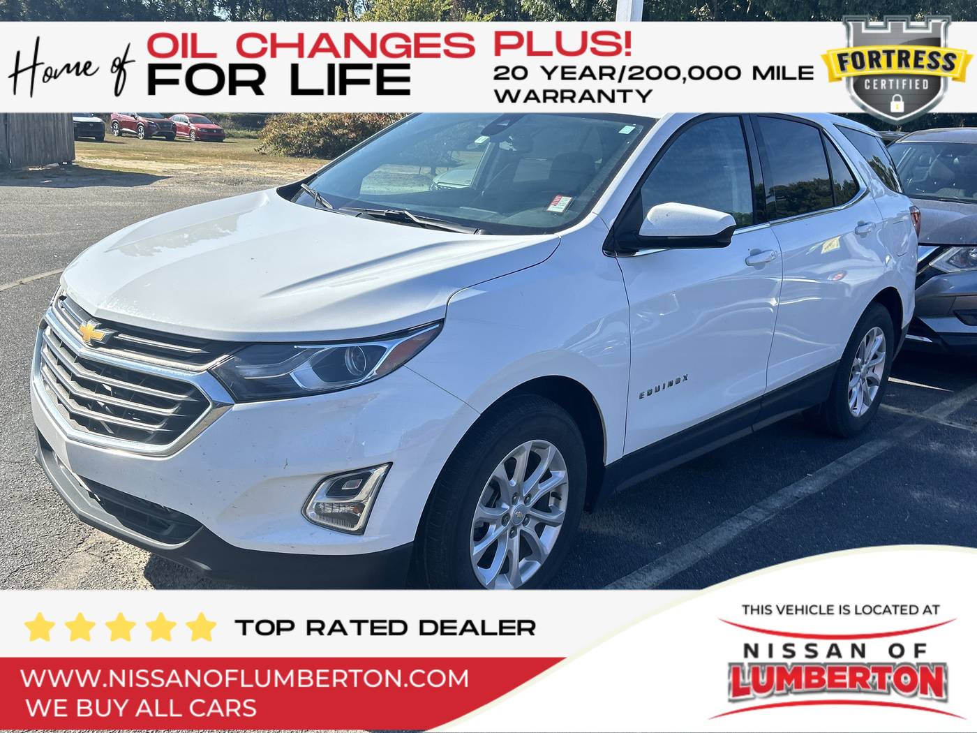 2020 Chevrolet Equinox LT — SUV — 59,764 mi — Lumberton, NC
