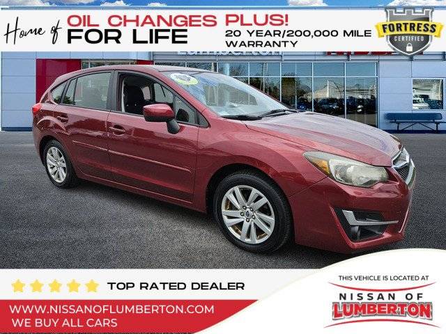 2015 Subaru Impreza 2.0i Premium — Wagon — 74,542 mi — Lumberton, NC