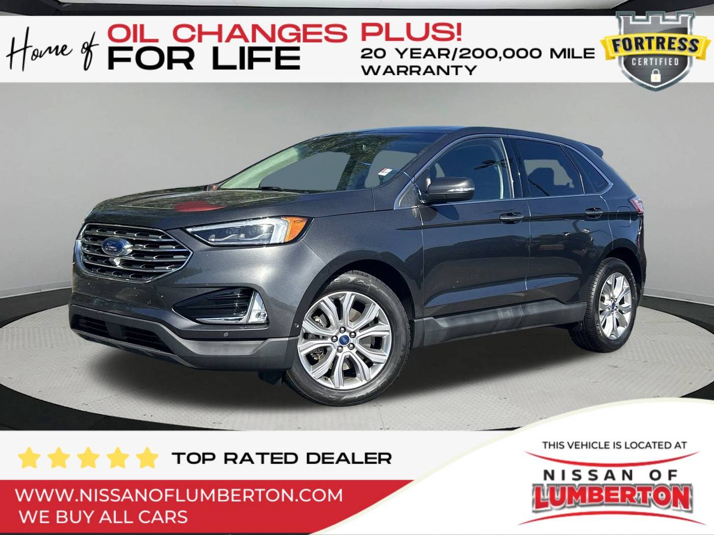 2019 Ford Edge Titanium — SUV — 51,457 mi — Lumberton, NC