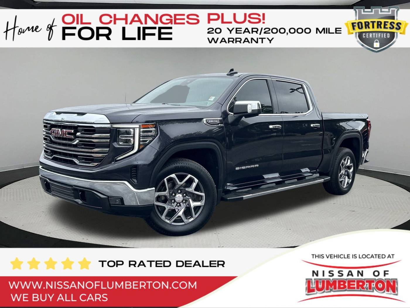 2022 GMC Sierra 1500 SLT — Pickup Truck — 63,716 mi — Lumberton, NC