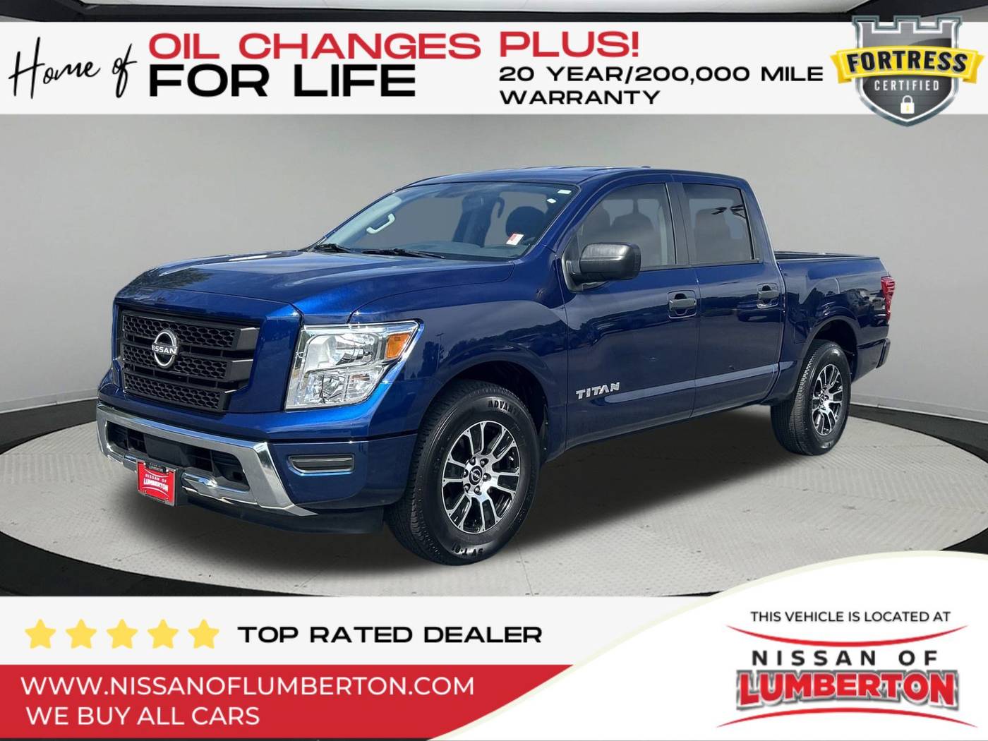 2023 Nissan Titan SV — Pickup Truck — 48,525 mi — Lumberton, NC