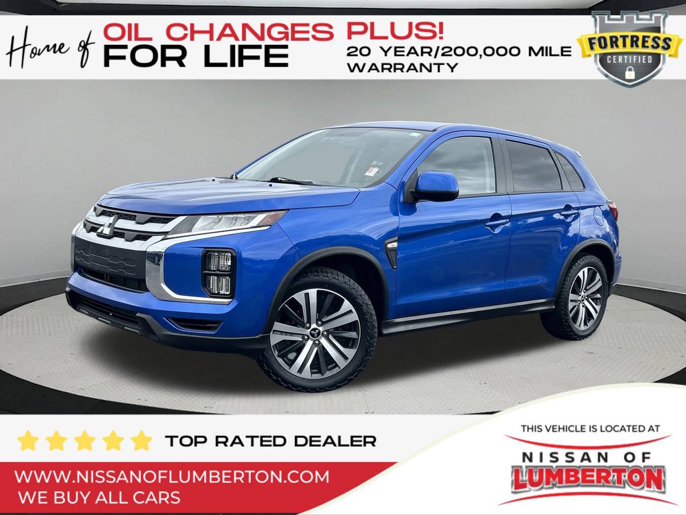 2020 Mitsubishi Outlander Sport ES — SUV — 42,201 mi — Lumberton, NC