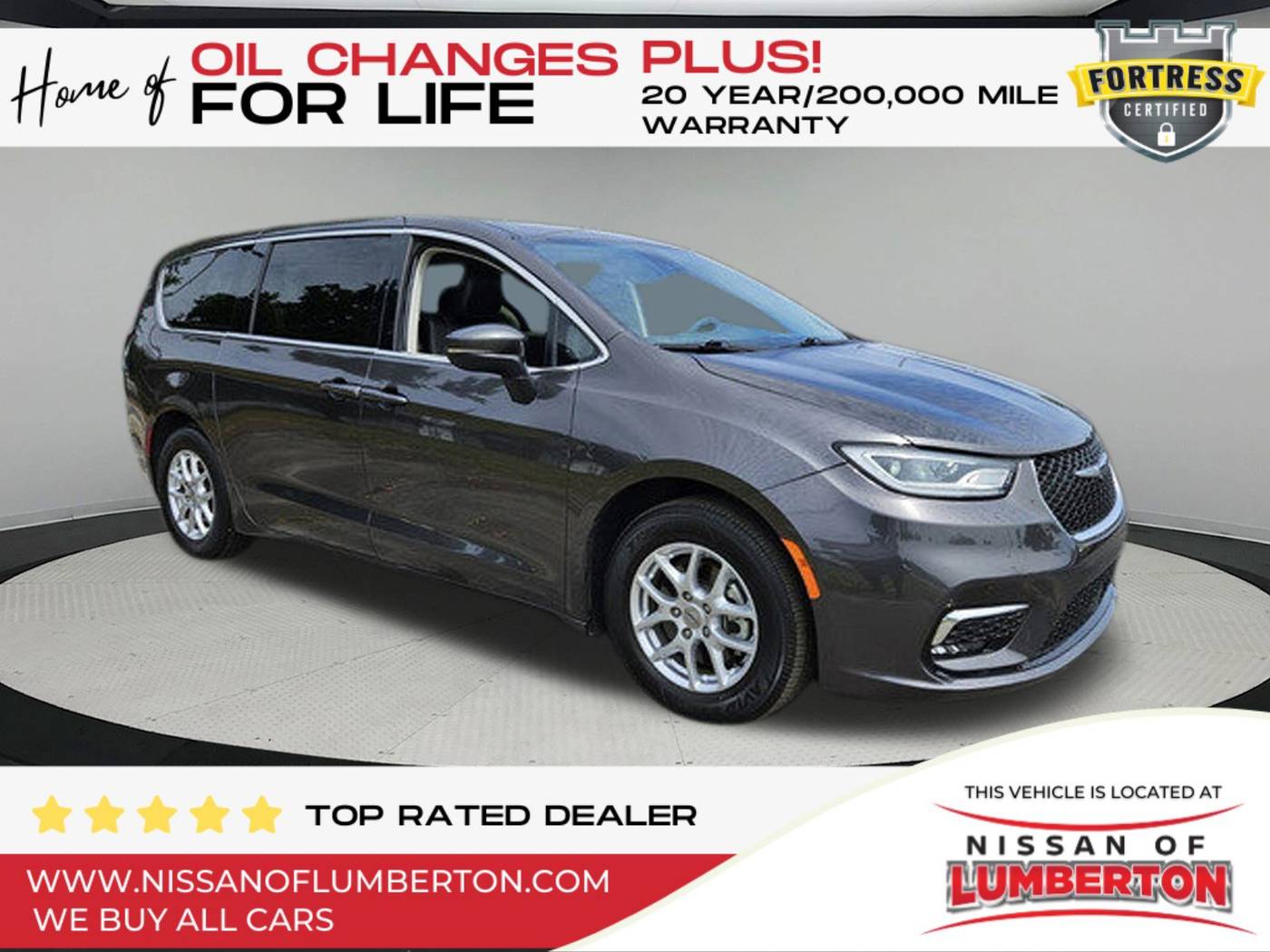 2023 Chrysler Pacifica Touring L — Minivan — 26,975 mi — Lumberton, NC