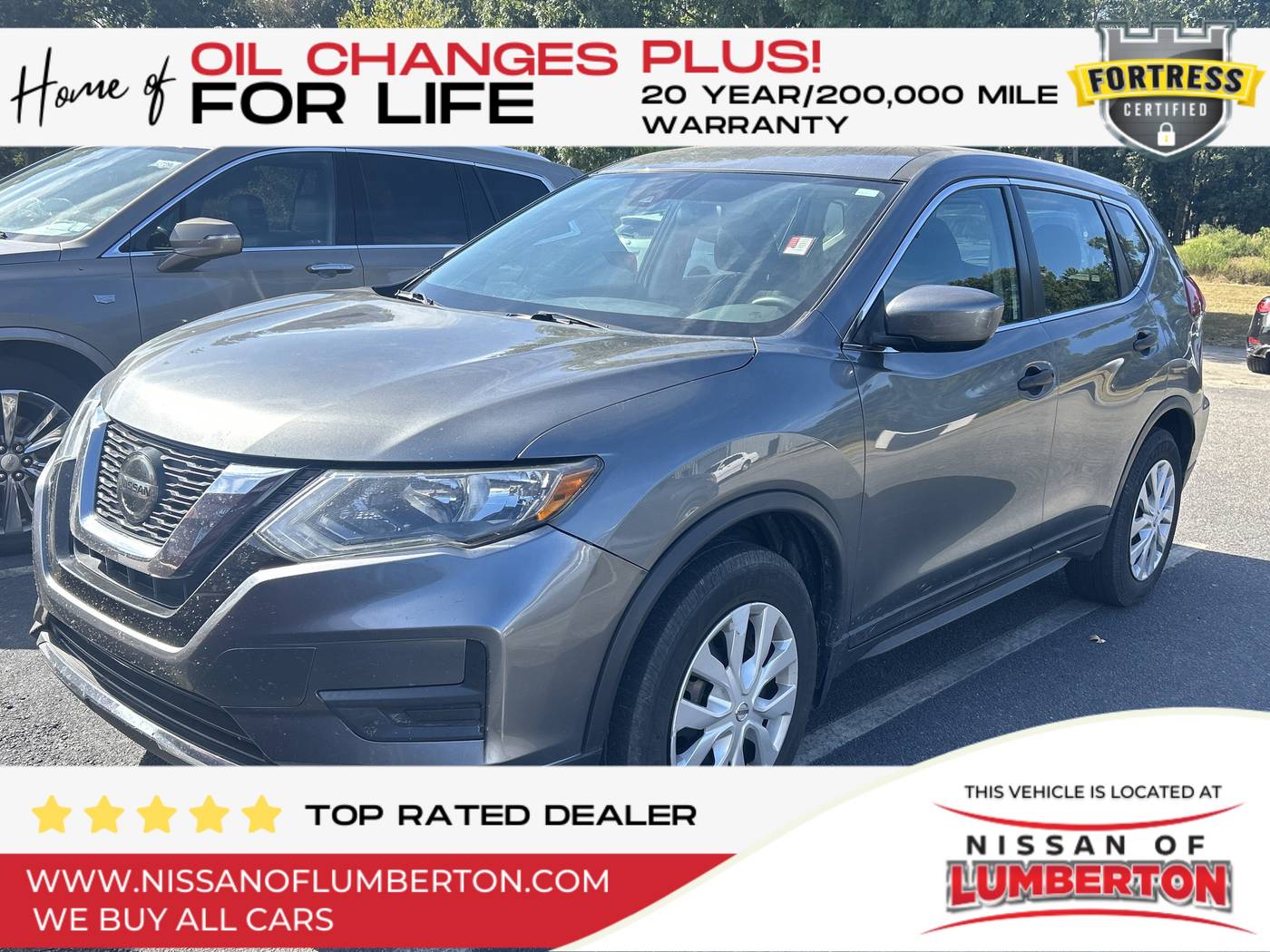 2020 Nissan Rogue S — SUV — 85,954 mi — Lumberton, NC
