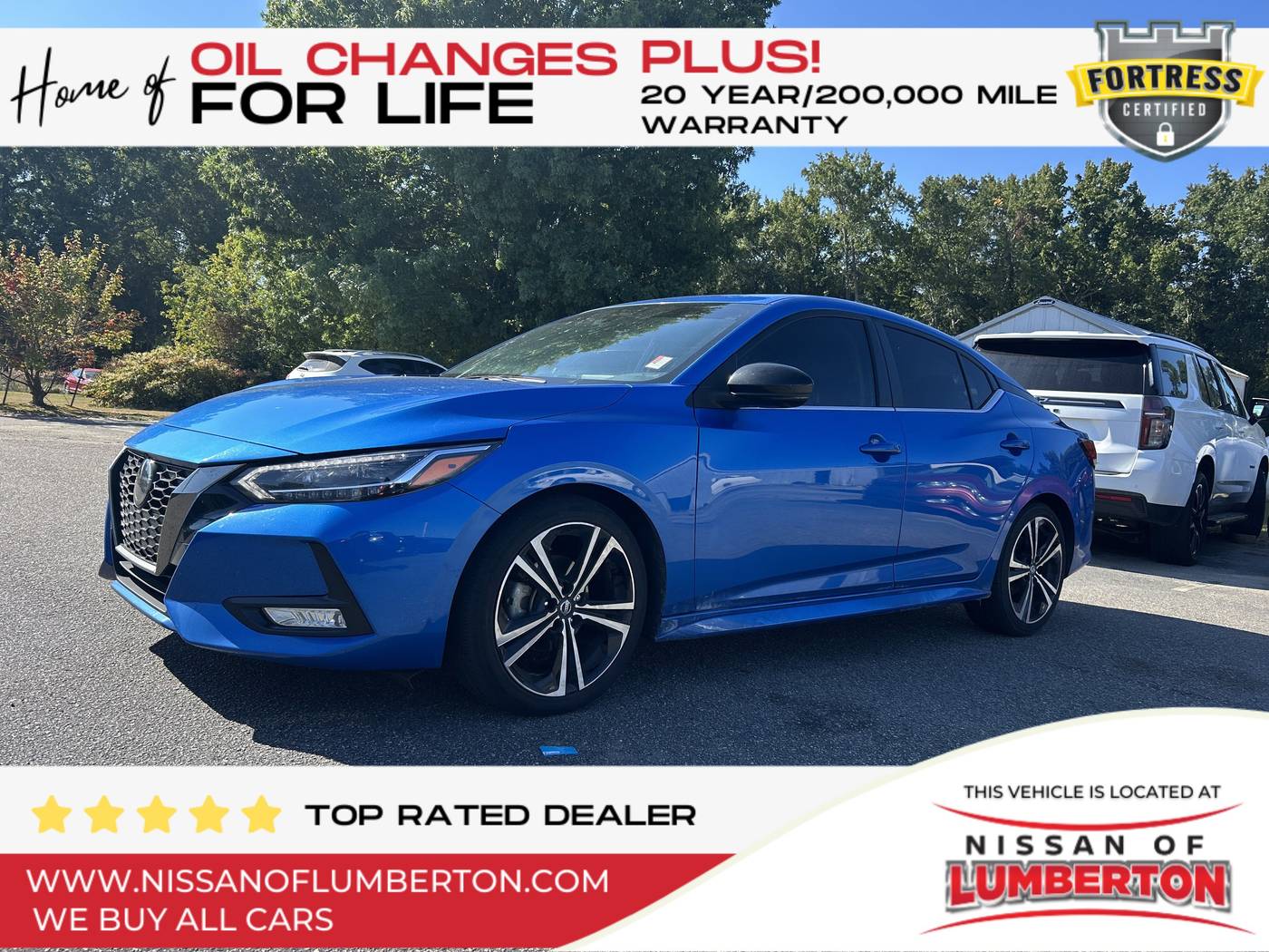 2023 Nissan Sentra SR — Sedan — 55,218 mi — Lumberton, NC
