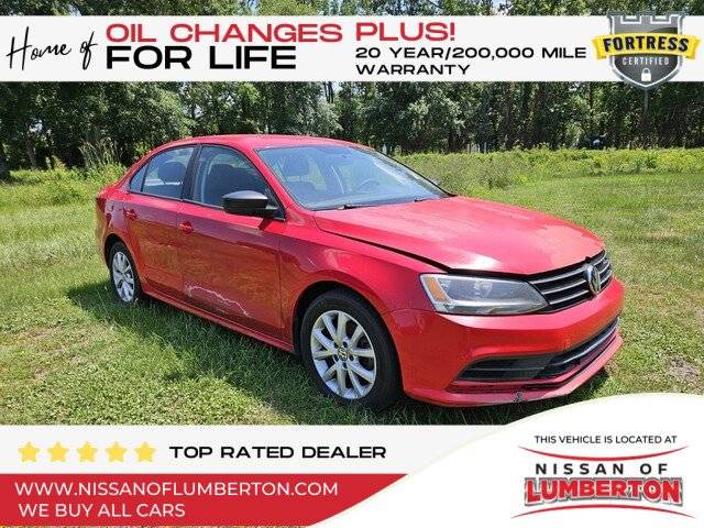 2015 Volkswagen Jetta 1.8T SE — Sedan — 100,000 mi — Lumberton, NC