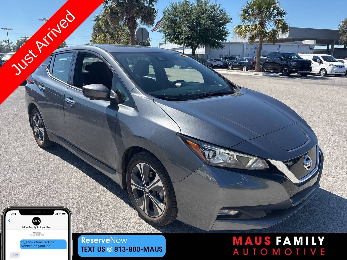 2022 Nissan LEAF SV PLUS — Hatchback — 9,529 mi — Tampa, FL
