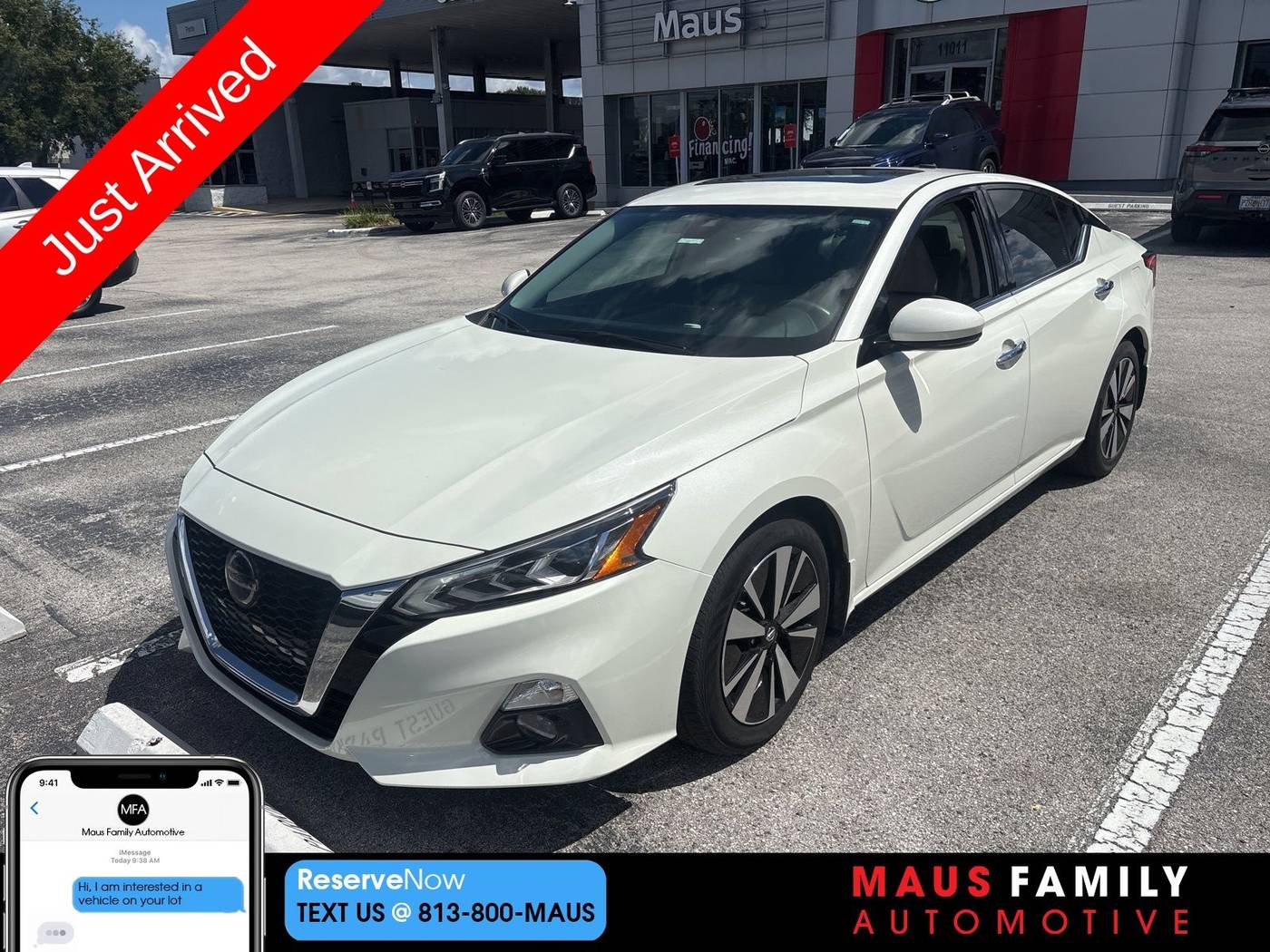 2019 Nissan Altima SL — Sedan — 37,487 mi — Tampa, FL