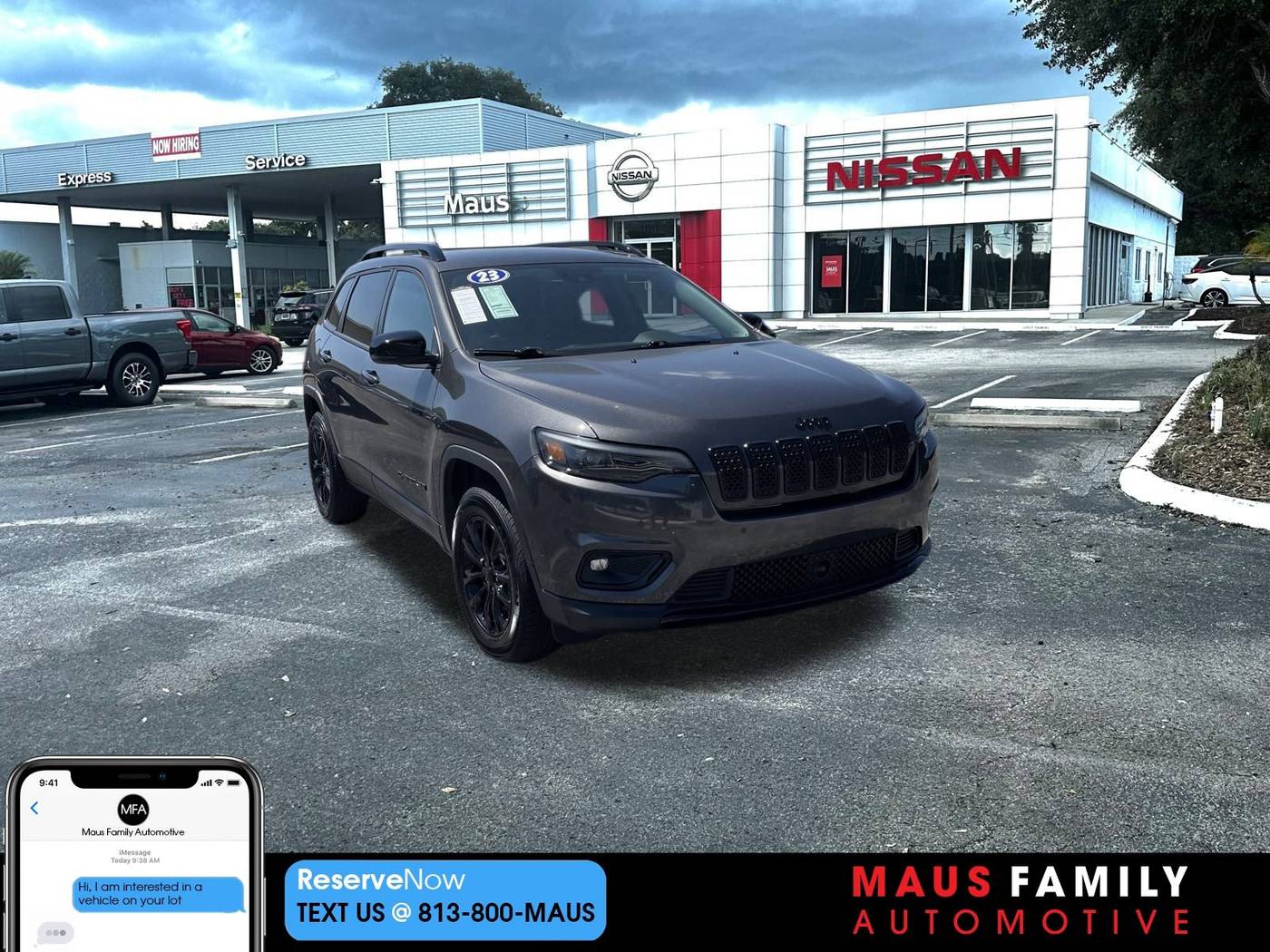 2023 Jeep Cherokee Altitude Lux — SUV — 40,417 mi — Tampa, FL