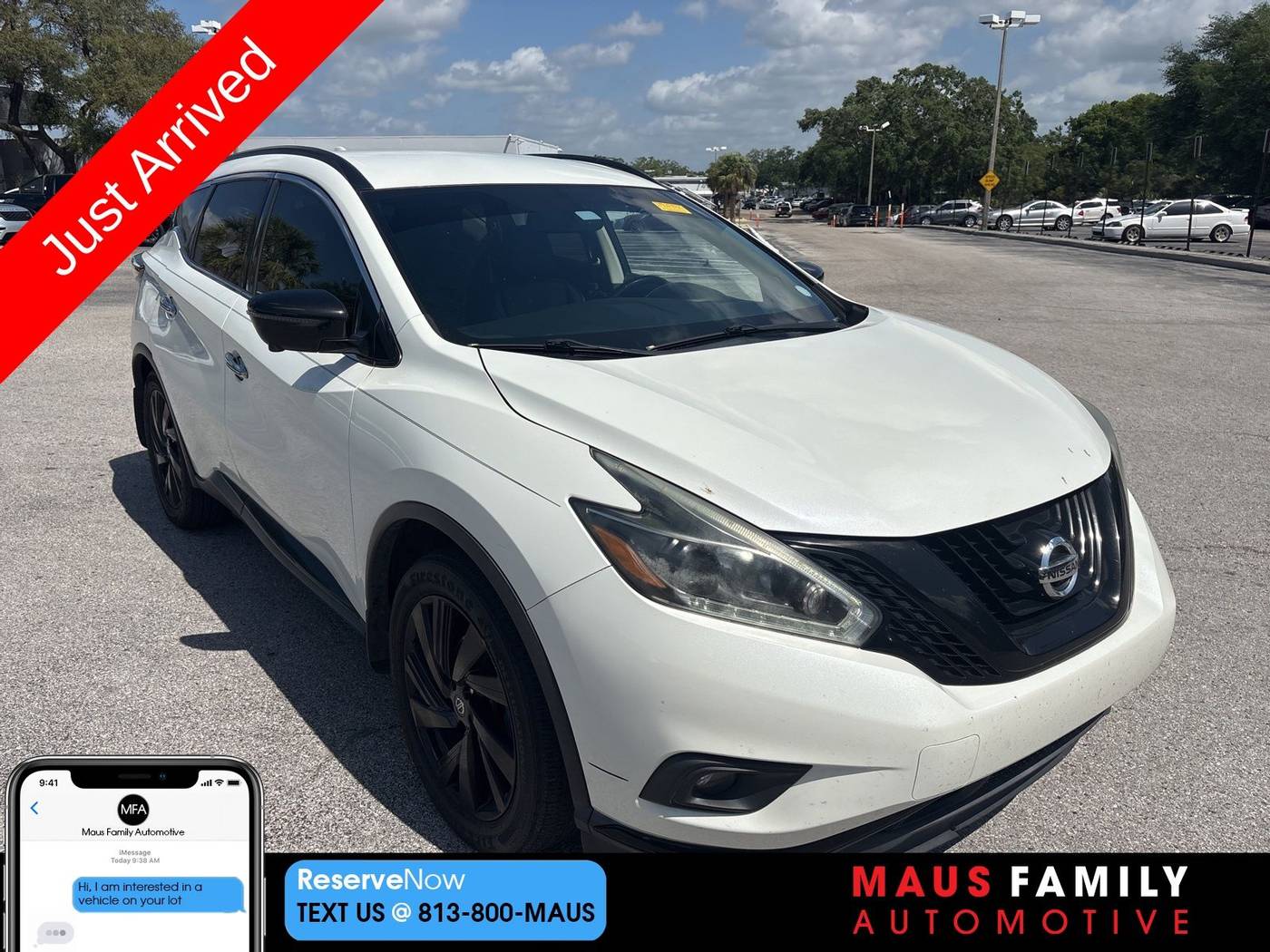 2018 Nissan Murano SL — SUV — 80,890 mi — Tampa, FL