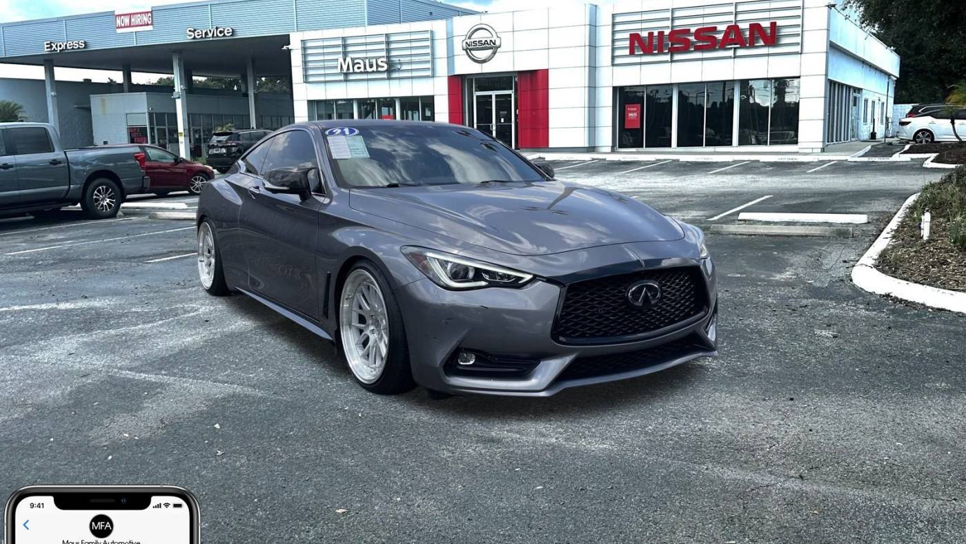 2021 Infiniti Q60 Red Sport 400