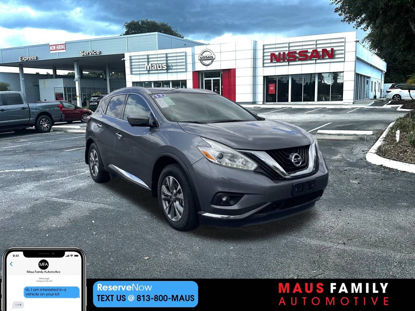 2017 Nissan Murano SL — SUV — 61,196 mi — Tampa, FL