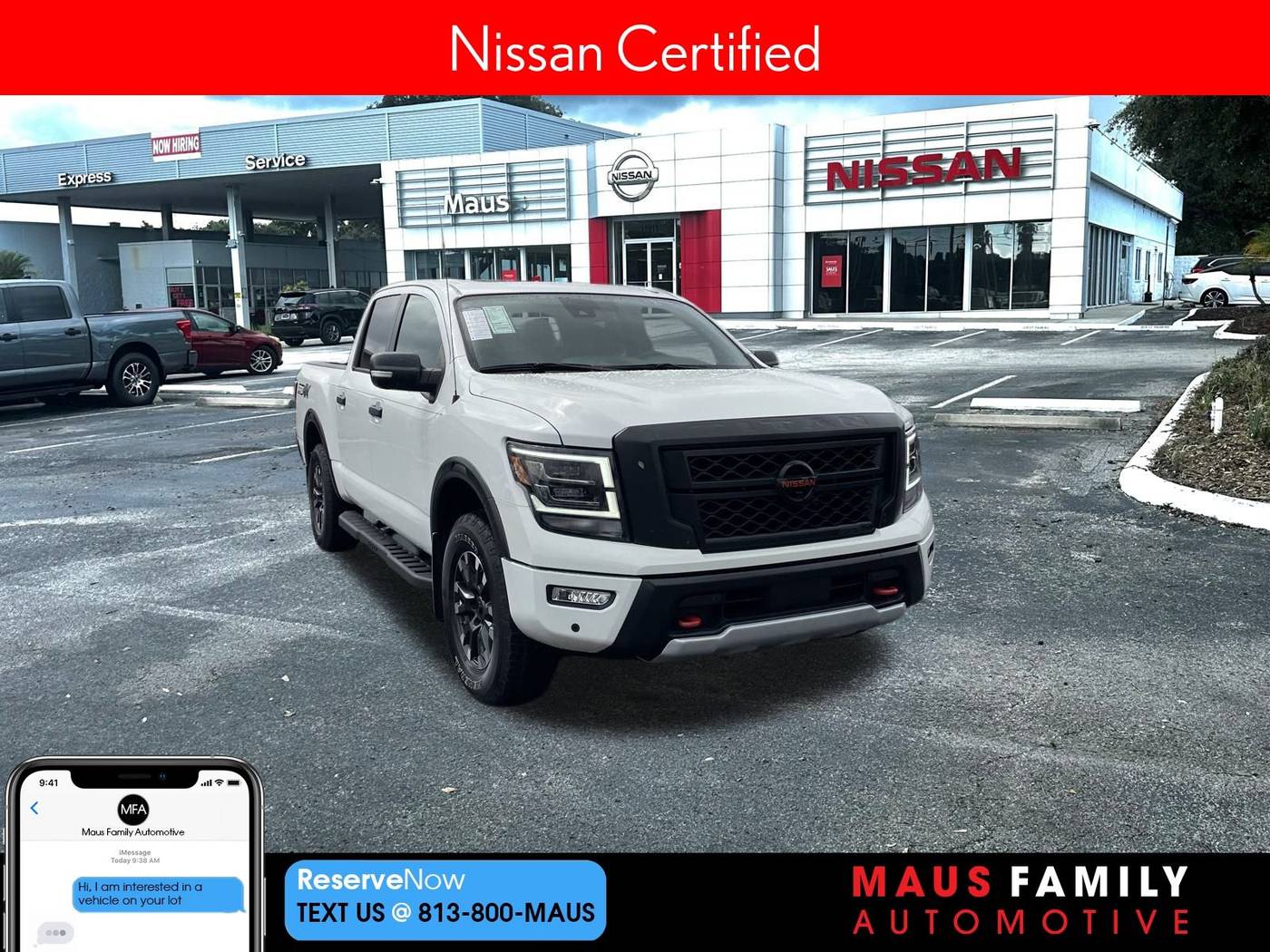 2021 Nissan Titan PRO-4X — Pickup Truck — 29,178 mi — Tampa, FL