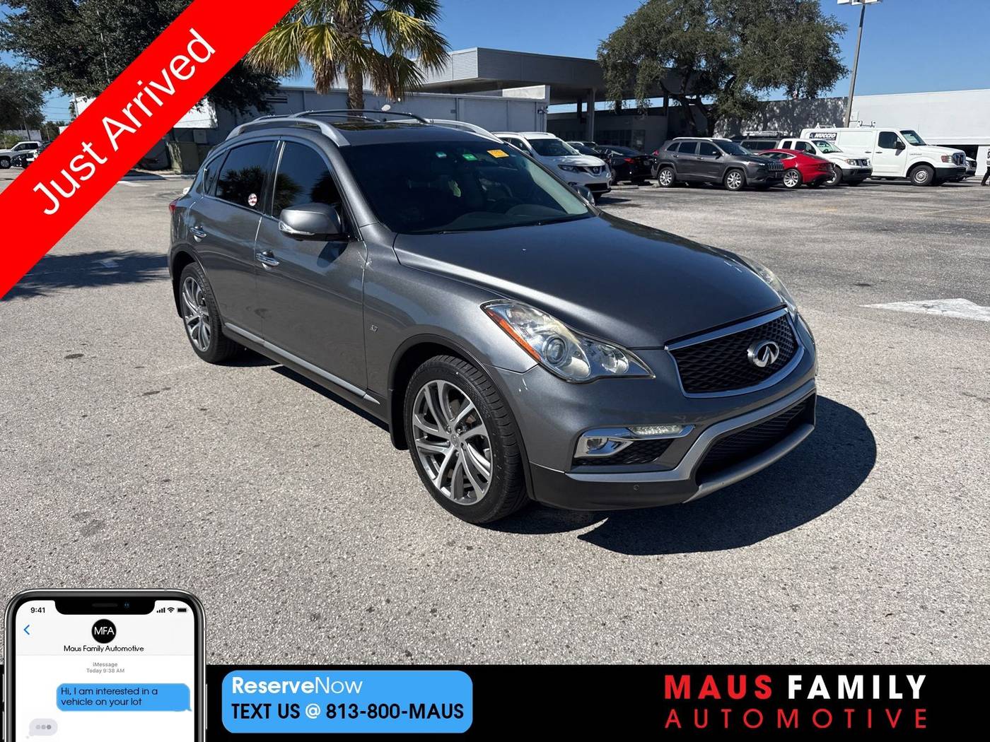 2017 INFINITI QX50 Standard — SUV — 111,828 mi — Tampa, FL