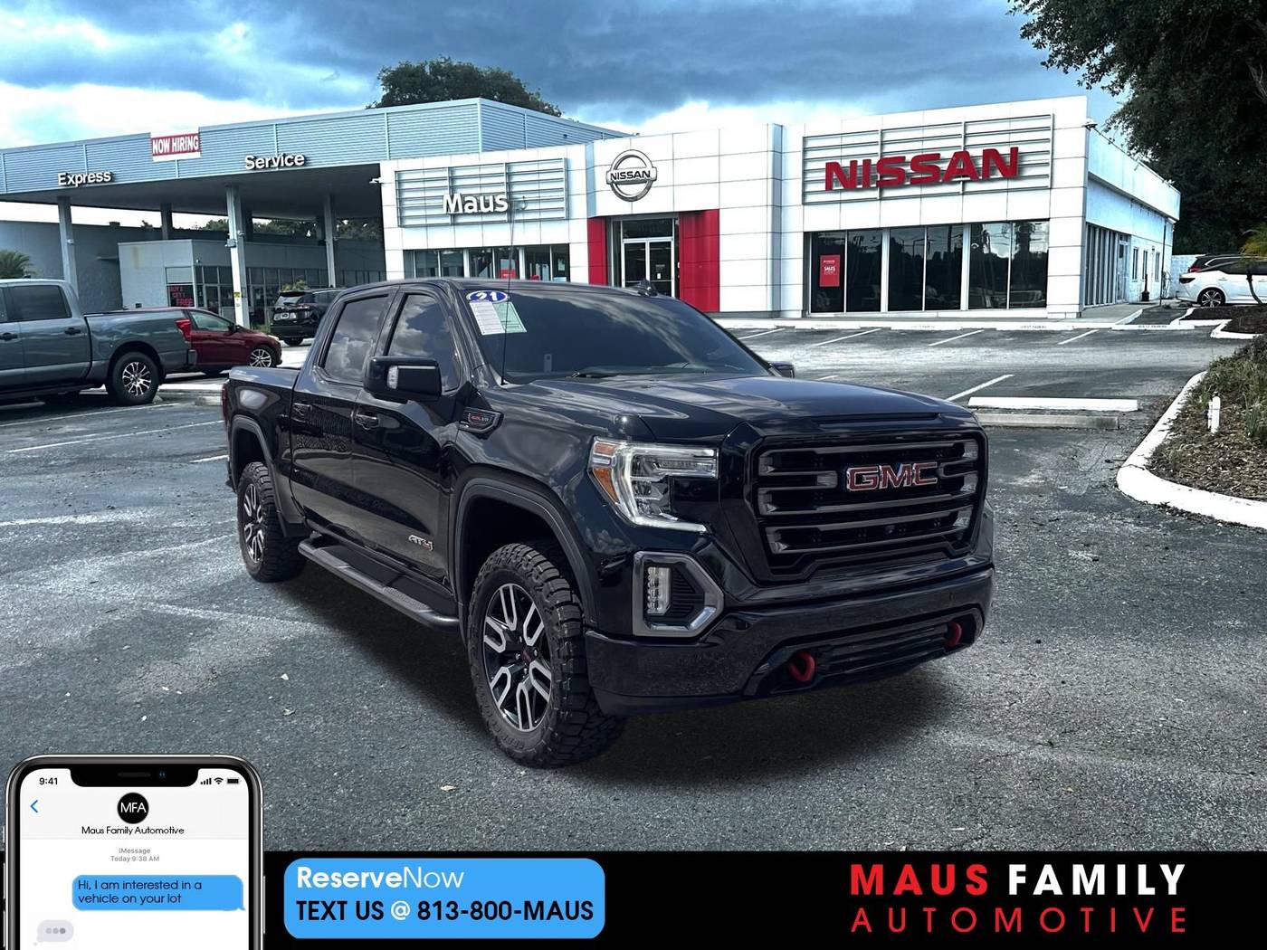 2021 GMC Sierra 1500 AT4 — Pickup Truck — 69,880 mi — Tampa, FL