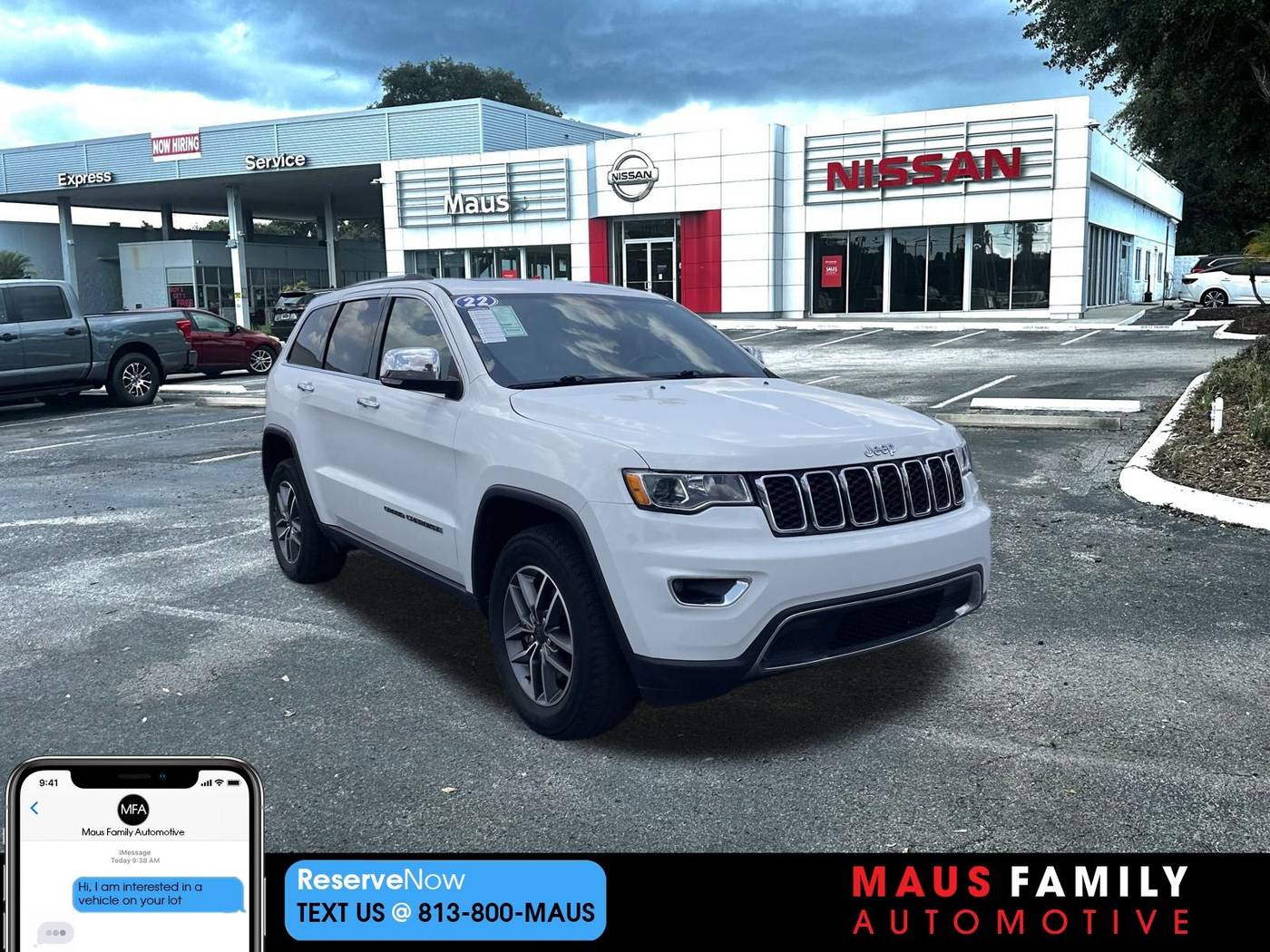 2022 Jeep Grand Cherokee WK Limited — SUV — 59,175 mi — Tampa, FL