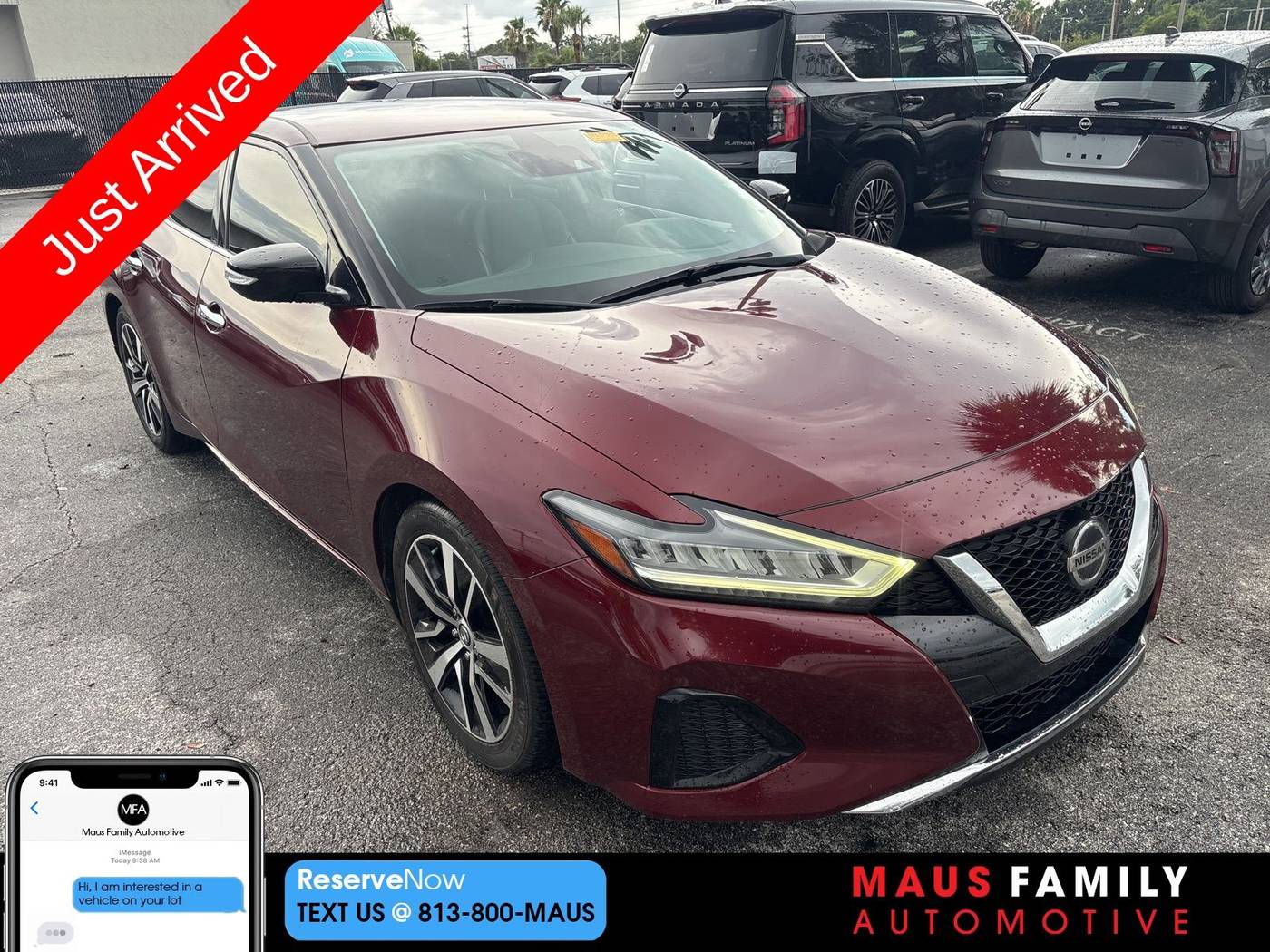 2021 Nissan Maxima SV — Sedan — 50,918 mi — Tampa, FL