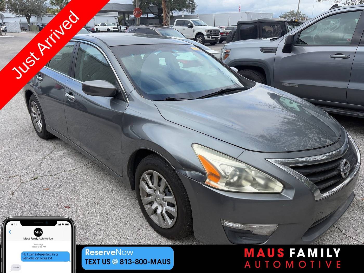 2014 Nissan Altima 2.5 S — Sedan — 47,055 mi — Tampa, FL