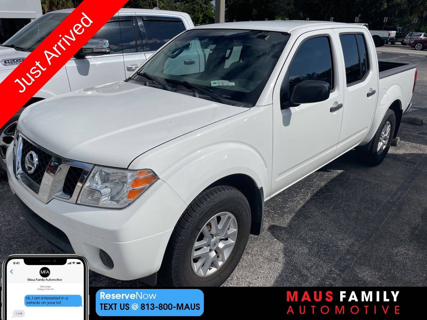 2019 Nissan Frontier SV V6 — Pickup Truck — 43,606 mi — Tampa, FL