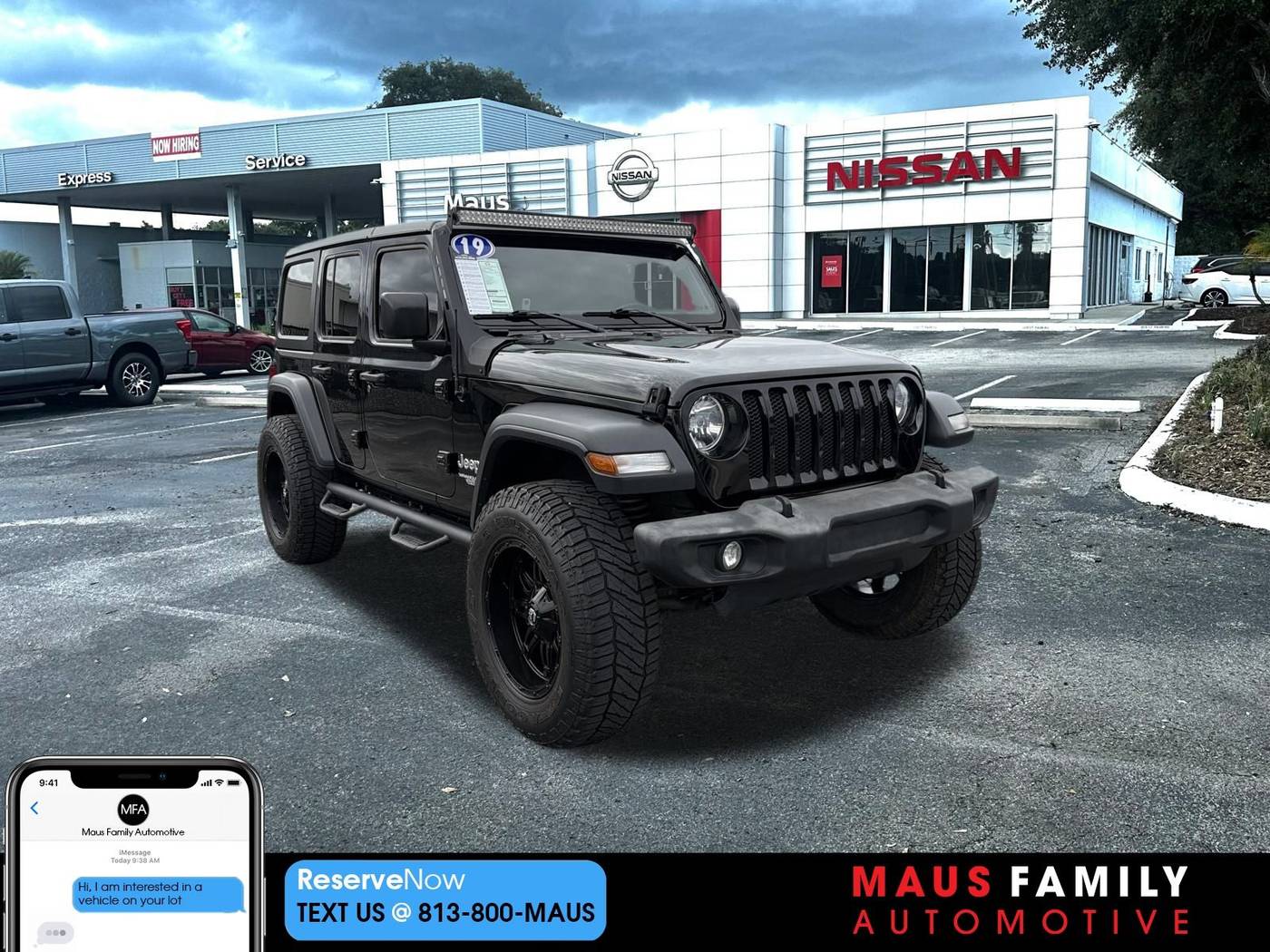 2019 Jeep Wrangler Sport S — SUV — 67,634 mi — Tampa, FL