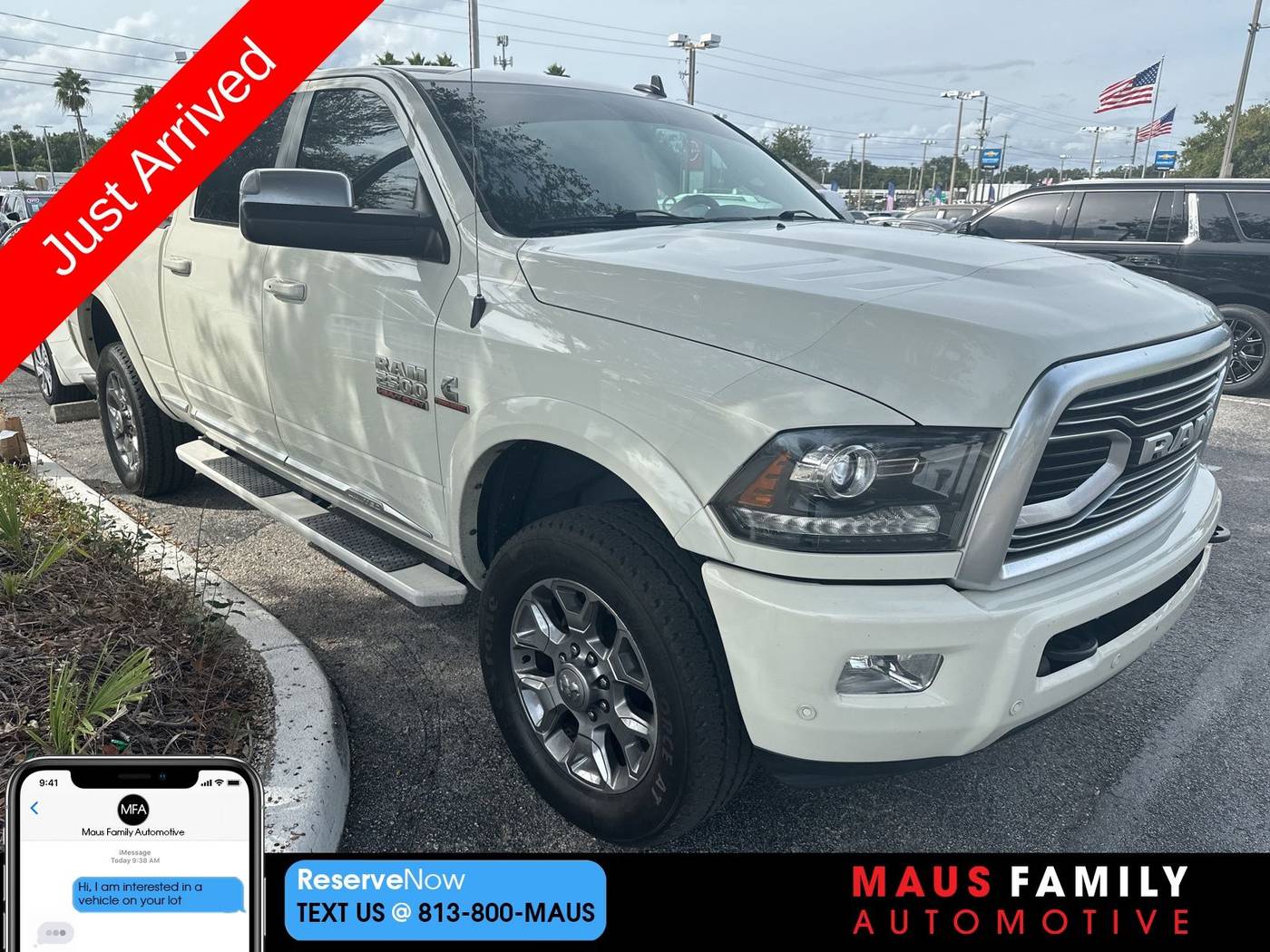 2018 Ram 2500 Limited — Pickup Truck — 86,123 mi — Tampa, FL