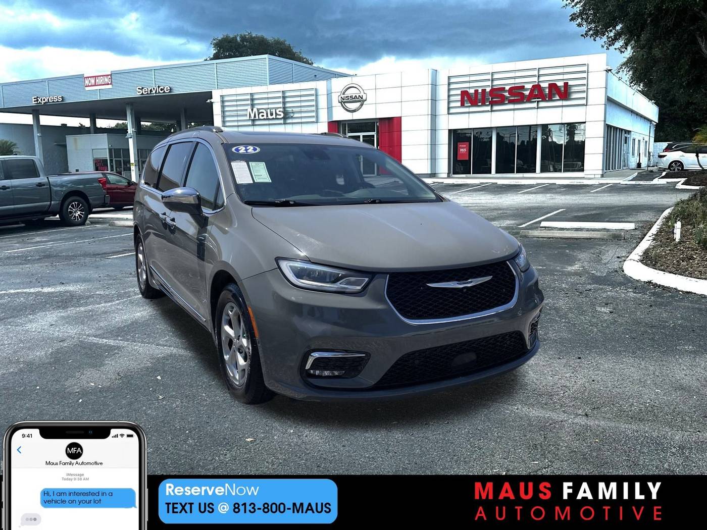 2022 Chrysler Pacifica Limited — Minivan — 72,612 mi — Tampa, FL