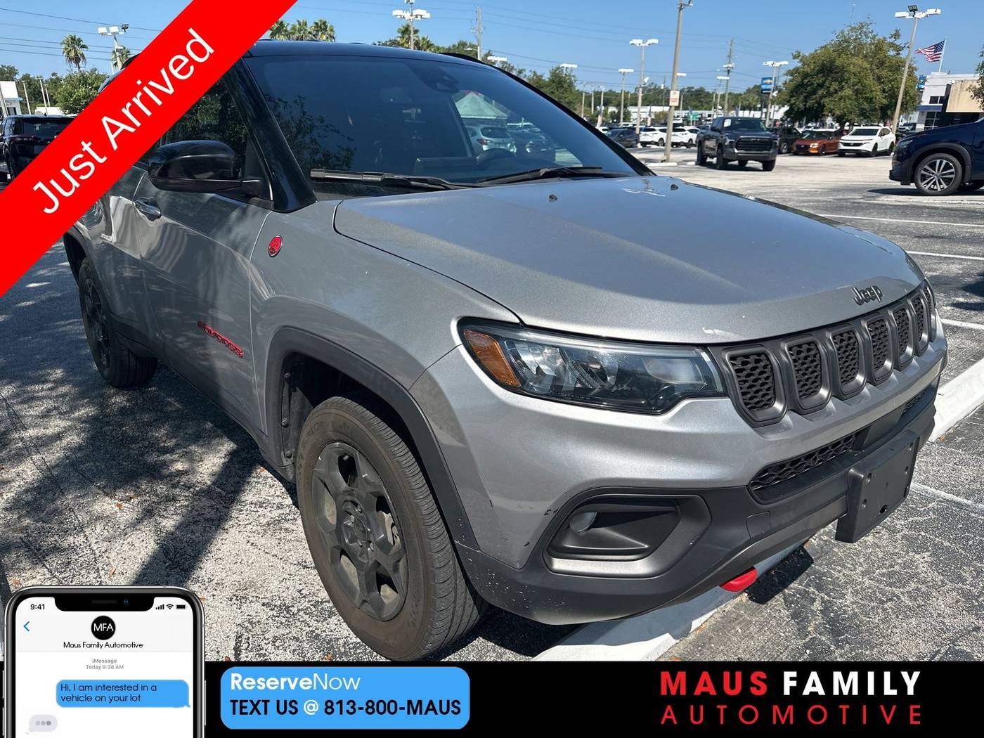 2023 Jeep Compass Trailhawk — SUV — 42,766 mi — Tampa, FL