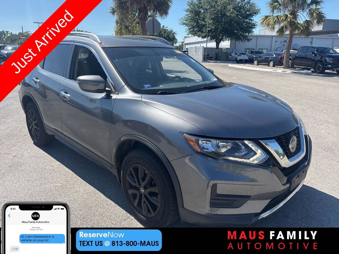 2018 Nissan Rogue SV — SUV — 85,379 mi — Tampa, FL