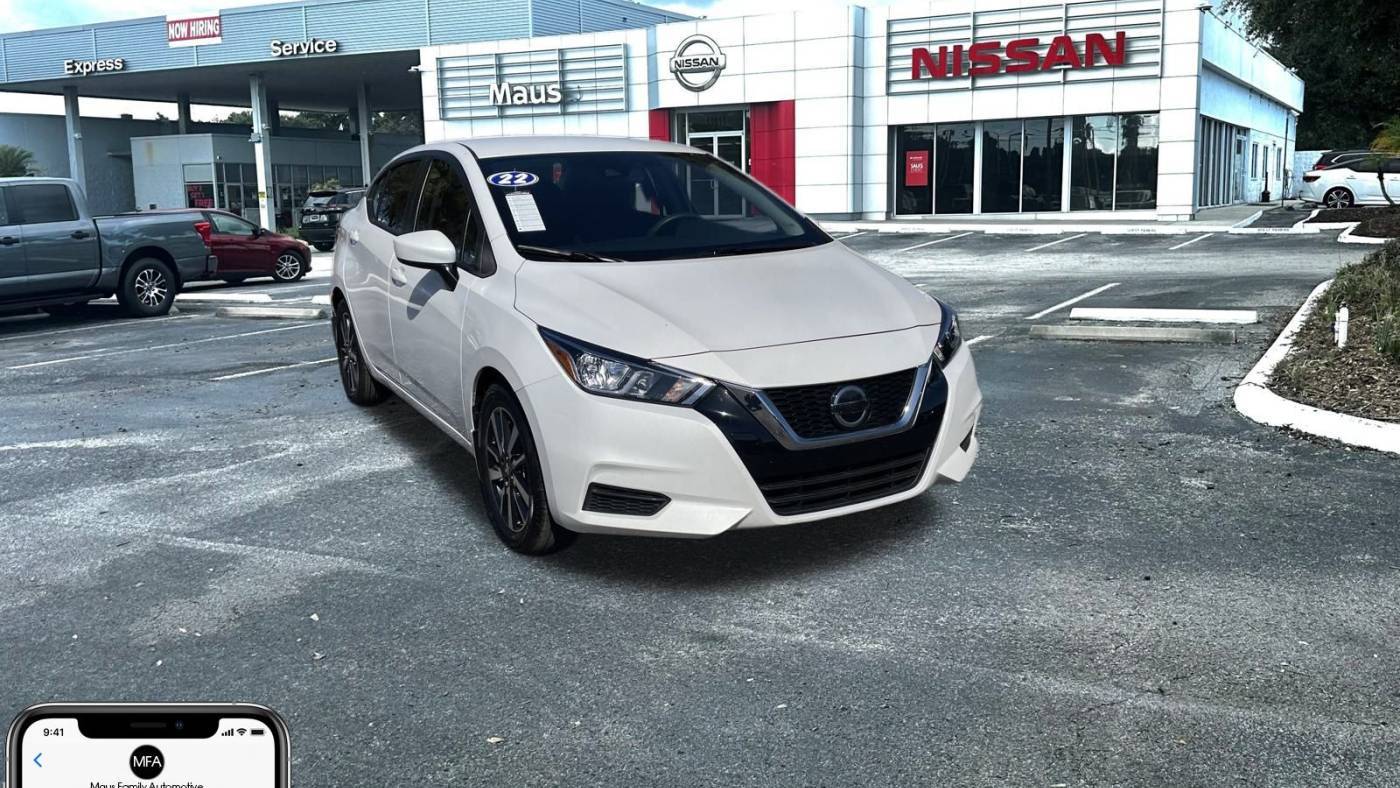 2022 Nissan Versa SV — Sedan — 38,682 mi — Tampa, FL