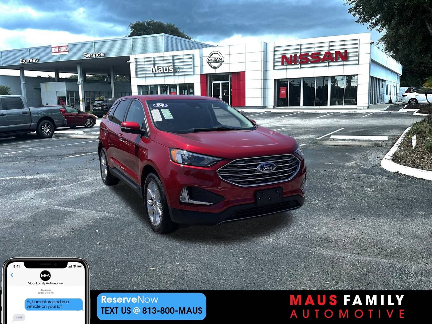 2024 Ford Edge Titanium — SUV — 34,909 mi — Tampa, FL