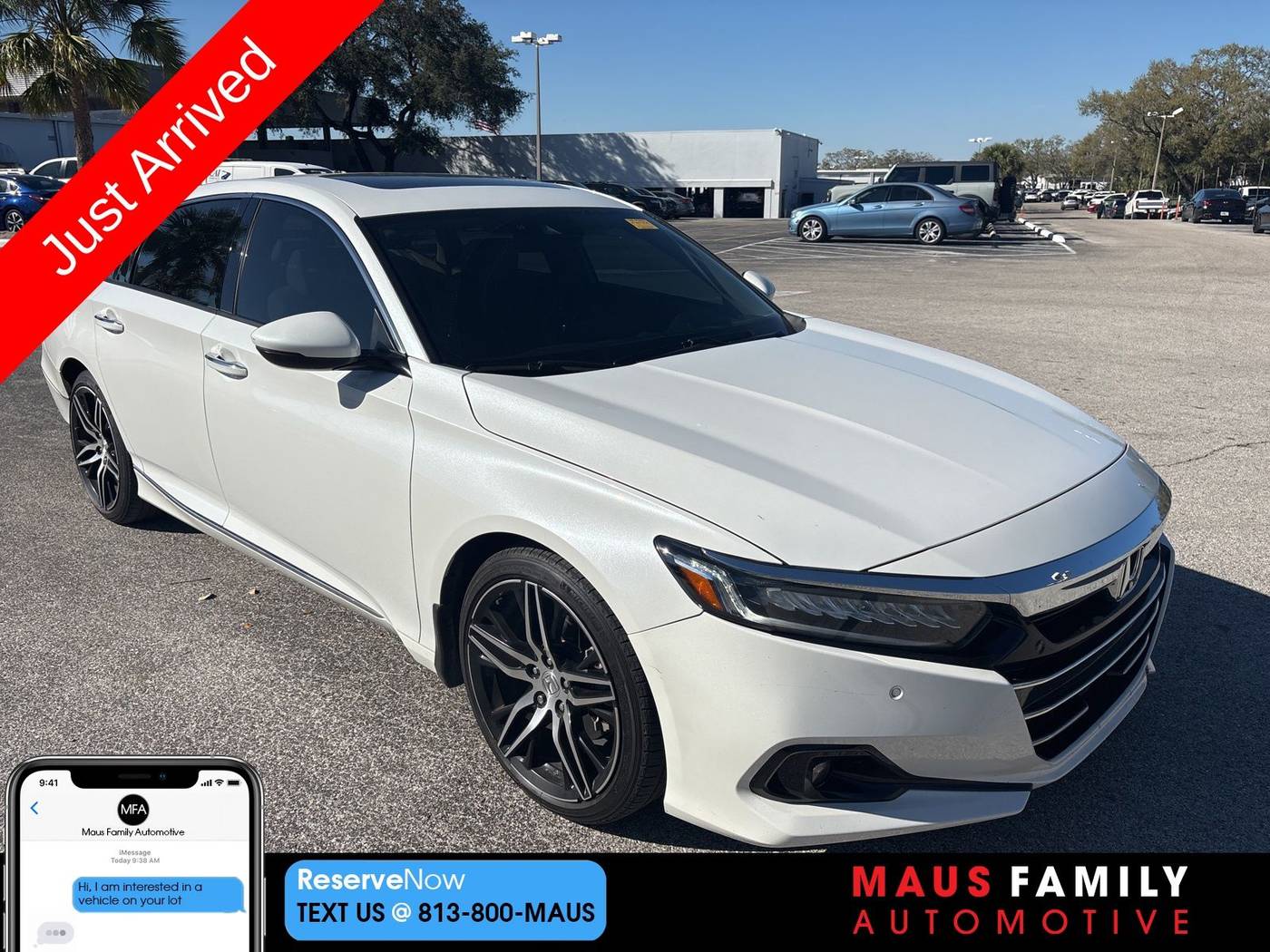 2021 Honda Accord Touring — Sedan — 48,298 mi — Tampa, FL