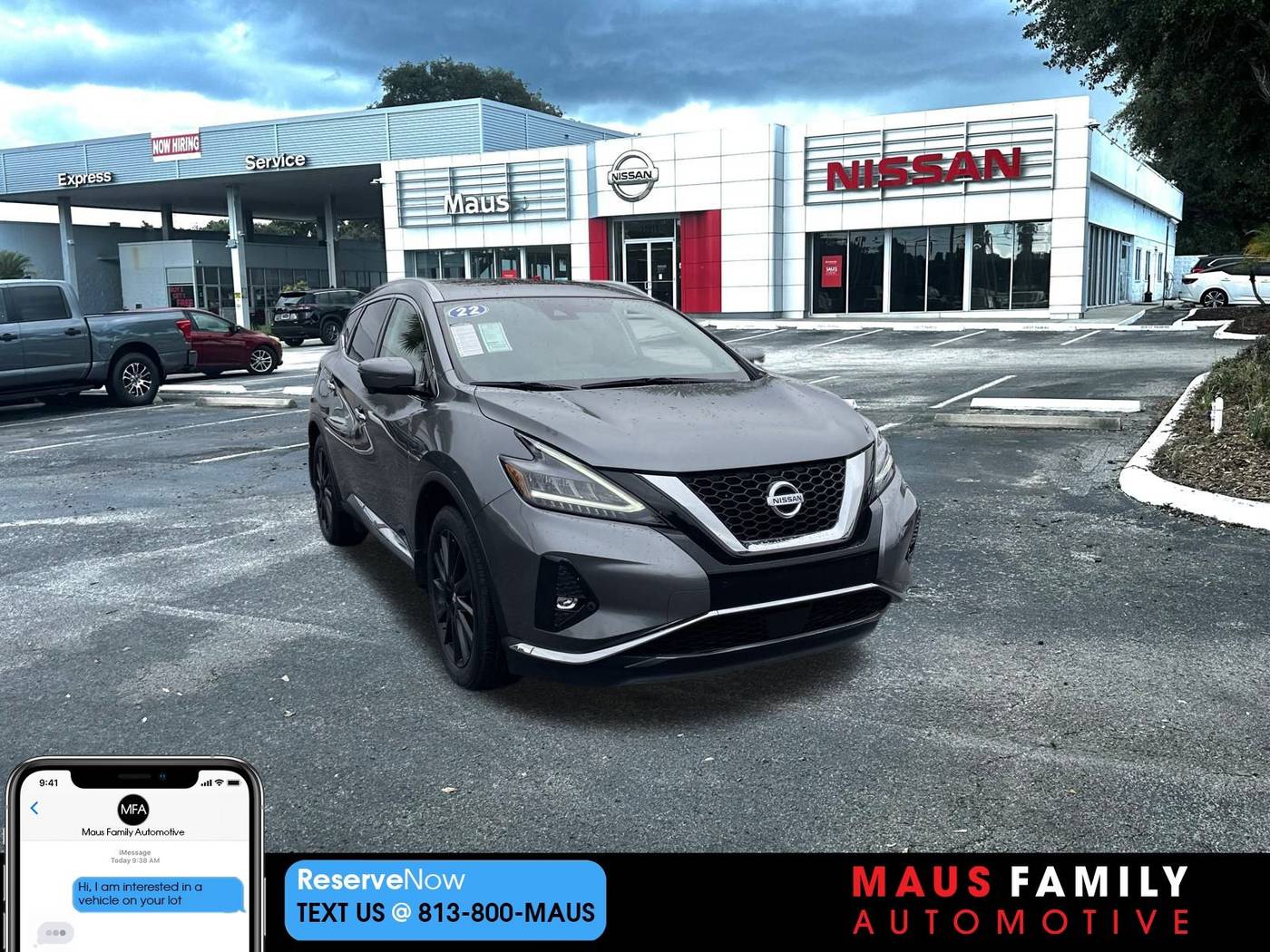 2022 Nissan Murano Platinum — SUV — 9,015 mi — Tampa, FL