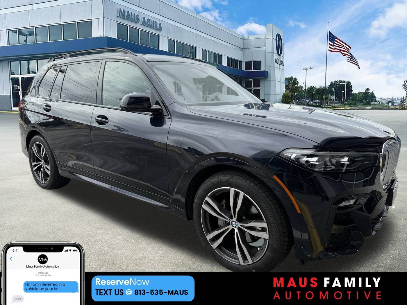 2022 BMW X7 40i — SUV — 37,559 mi — Tampa, FL