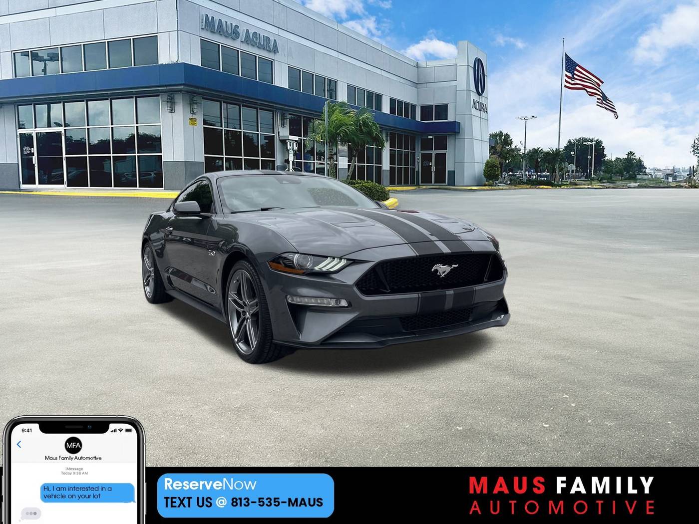 2021 Ford Mustang GT Premium — Coupe — 12,495 mi — Tampa, FL