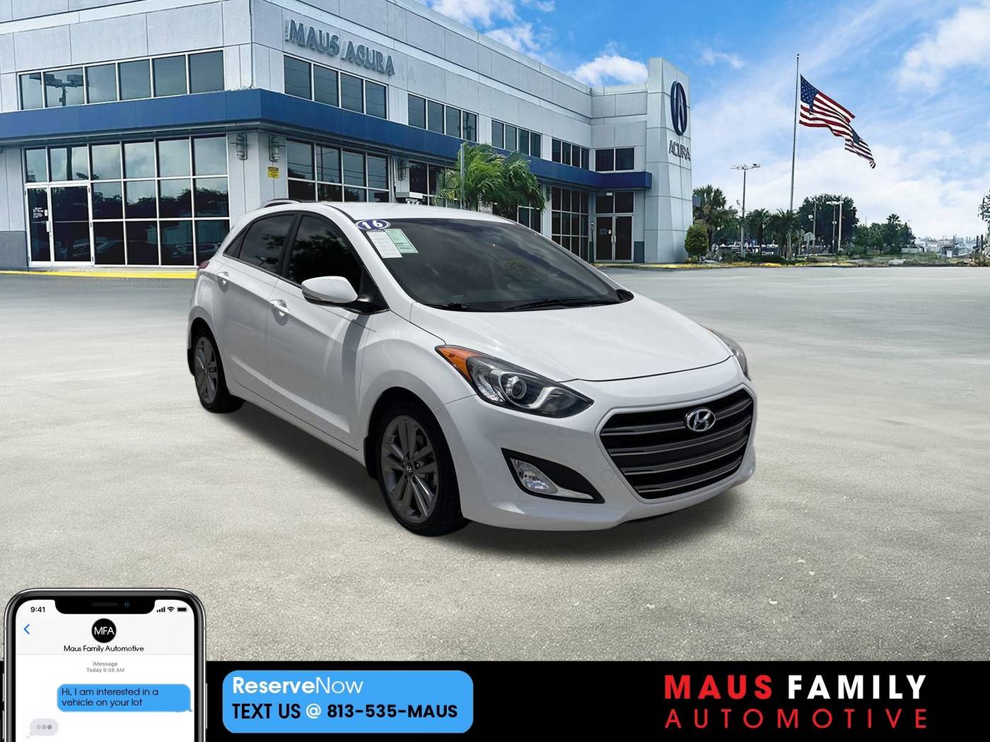 2016 Hyundai Elantra GT — Hatchback — 57,259 mi — Tampa, FL