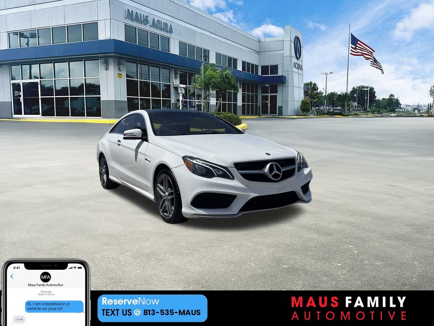 2017 Mercedes-Benz E-Class E 550 — Coupe — 19,059 mi — Tampa, FL