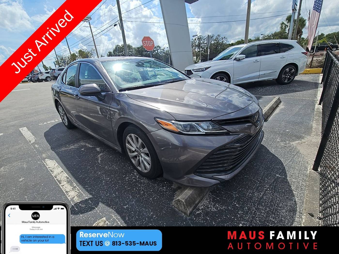 2020 Toyota Camry LE — Sedan — 58,357 mi — Tampa, FL