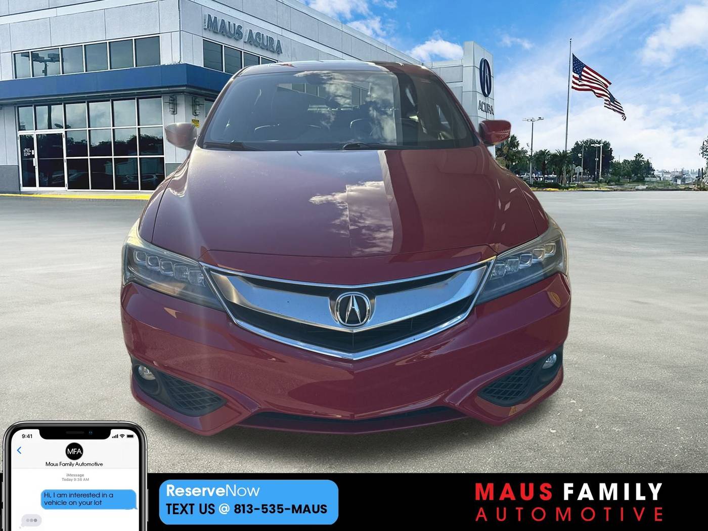 2017 Acura ILX Premium/A-Spec Package — Sedan — 58,011 mi — Tampa, FL