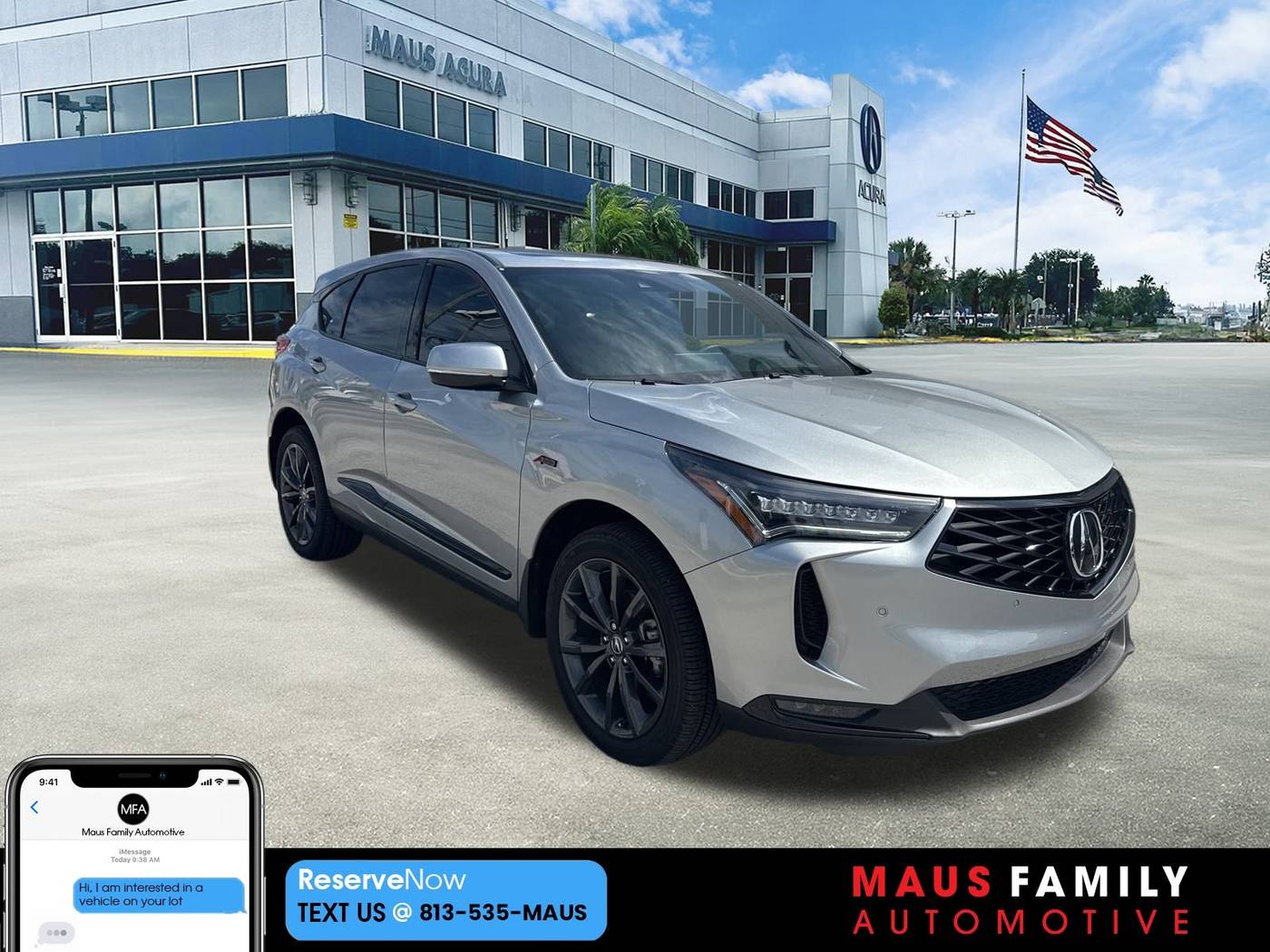 2025 Acura RDX A-Spec Package — SUV — 4,559 mi — Tampa, FL