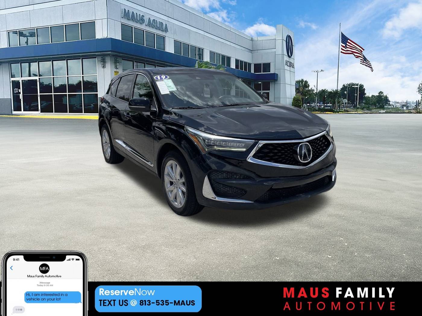 2019 Acura RDX Standard — SUV — 62,637 mi — Tampa, FL
